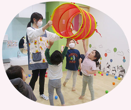こどもヶ丘保育園 |  子どもひとりひとりの個性を尊いものとして認め、伸ばす保育